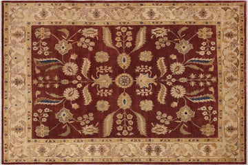 handmade Traditional Kafkaz Chobi Ziegler Sienna Tan Hand Knotted RECTANGLE 100% WOOL area rug 9 x 11